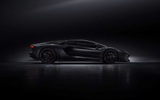 Black sports car dark room 40 - a spotlight free wallpaper for desktop