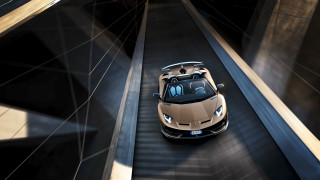 Car tunnel surfboard panfuture computer - ultra high detail free wallpaper