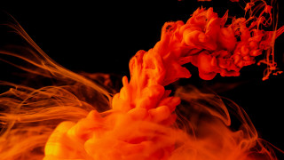 Red water abstract illusion 3d - a red substance free wallpaper