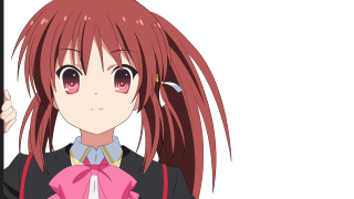 Girl pink hair holding bow - pink hair holding free wallpaper