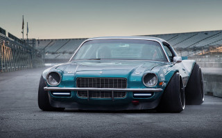 Car stadium 3d render matte - ed roth free wallpaper