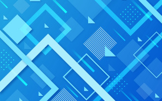 Blue abstract lines shapes geometric - vector curve free wallpaper