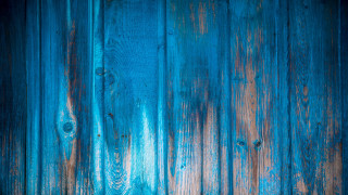 Blue wood rust paint boat - paint free wallpaper