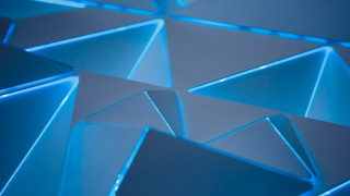 Light blue geometric abstract triangles - triangle free wallpaper