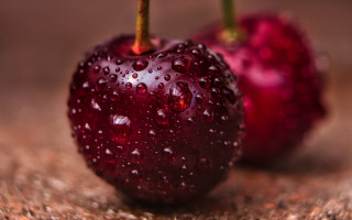 Red apples water droplets macro - cherryl fountain free wallpaper for desktop