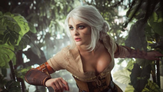 Woman cosplay forest fantasy 3d - cosplay free wallpaper