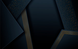 Black gold abstract space night - a gold stripe free wallpaper