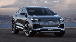 Silver suv mountain lake futurism - ue 5 free wallpaper