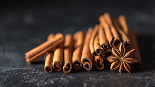 Cinnamon sticks star black background - verdadism free wallpaper for desktop