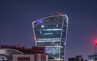 Cyberpunk tower cityscape night skyline - cyberpunk style free wallpaper for desktop