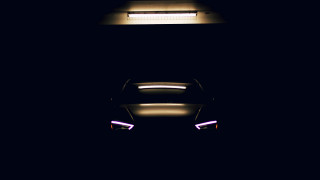 Car streetlight night synthwave neoism - the headlight free wallpaper for desktop