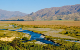 Lush green valley river mountains 2 - river free wallpaper for desktop