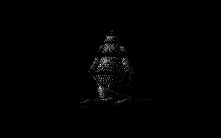 Vase table black background dotty - dan hillier free wallpaper