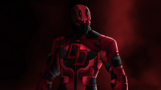 Man red black suit red - suit free wallpaper