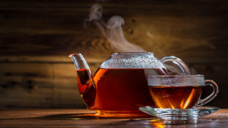Tea pot cup steam kettle - cao zhibai free wallpaper