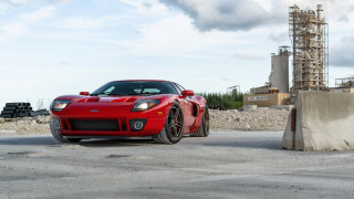 Red sports car cement cobra - f 8 aperture free wallpaper