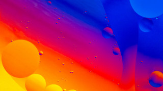 Multicolored balls water droplets orange - ball free wallpaper for desktop