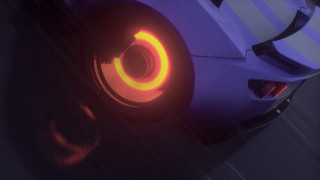 Car red light panfuturism concept - octane free wallpaper for desktop