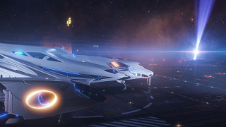 Futuristic space station astronaut moon - a futuristic space station free wallpaper