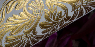 Gold white wallpaper flowers purple - detail free wallpaper for desktop