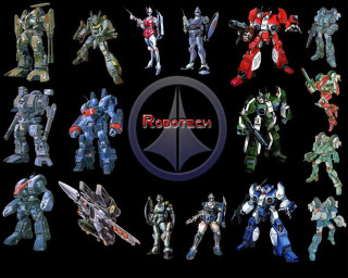 Robot action figures collection display - robot free wallpaper