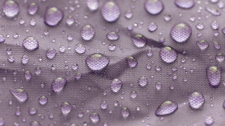 Purple water drops macro planet - a black border free wallpaper