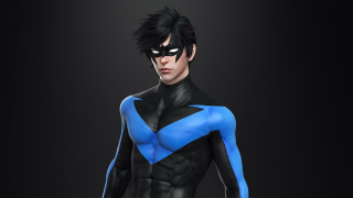 Man blue black costume mask - a black mask free wallpaper