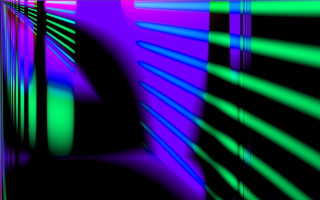 Black purple green blue multigirl - chromatic free wallpaper