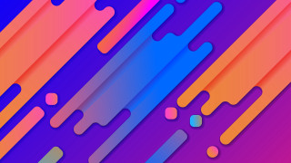 Colorful lines dots purple background - line and dots free wallpaper for desktop
