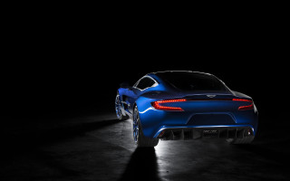 Blue sports car spotlight digital - a spotlight free wallpaper