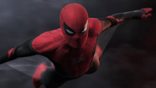 Spiderman flying red suit imax - a spider free wallpaper