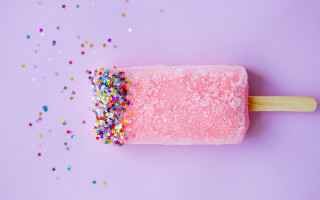 Popsicle sprinkles woodenstick purple confetti - sprinkle free wallpaper