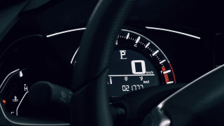 Car dashboard speedometer steering dark - sharp high detail free wallpaper