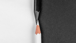Pencil red tip white paper - a pencil free wallpaper