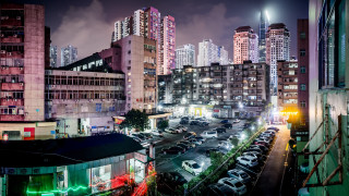 City night neon tokyo architecture - cui bai free wallpaper