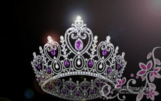 Tiara purple white crown pink - crown free wallpaper