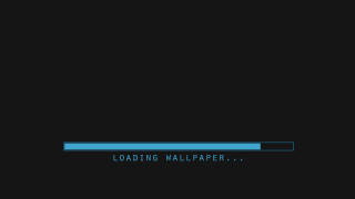 Black background blue line loading - a blue line free wallpaper