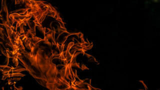 Fire embers flame illusion heat - orange flame free wallpaper