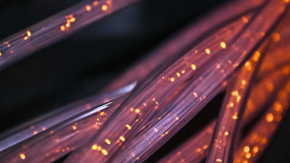 Pink yellow lights bokeh city - cable wire free wallpaper