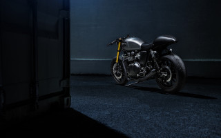 Motorcycle dark room light space - bertram brooker free wallpaper