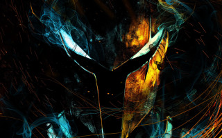 Eddie mendoza mans face glowing - glowing free wallpaper for desktop