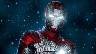 Man suit red light snow - anthony palumbo free wallpaper