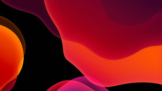 Black red orange gradient balloon - smooth gradient free wallpaper for desktop