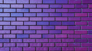 Purple brick stop sign honeycomb - neofauvism free wallpaper