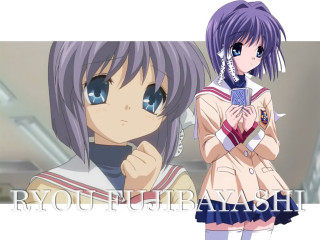 Anime girls purple hair blue - two anime girl free wallpaper