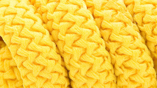 Knitted blanket buttons closeup autumn - end free wallpaper
