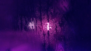 Purple light rain cross neon - elsa bleda free wallpaper