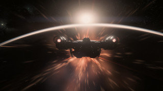 Space station light earth galaxy - a space station free wallpaper for desktop