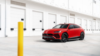 Red lamb suv building yellow - dosso dossi free wallpaper