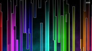 Colorful background lines bars black - varying free wallpaper